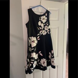WHBM Floral Fit & Flare